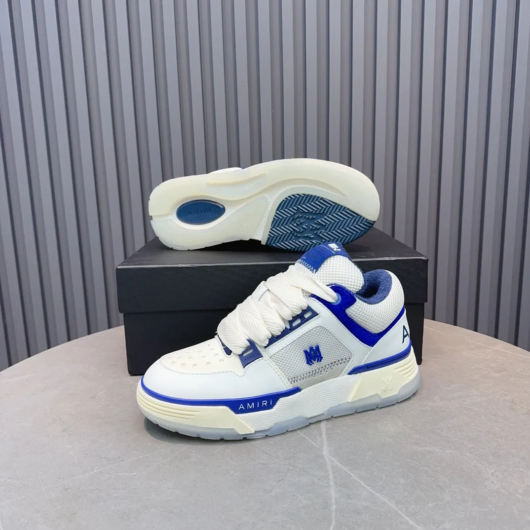 Men's shoes 💰660💰 AMIRI AMIRI trendy brand hot sale 🔥 Available all year round, couples 💑 Official website synchronization Imported fabrics 1⃣️ vs 1⃣️ replica, original factory special original sole, 35-45 (45. non-refundable)